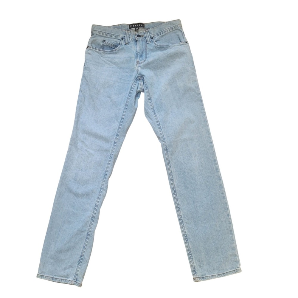 Empyre Mens Skeletor Light Wash Jeans 28 Skate Streetwear‎